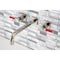 Kingston Brass KS6026DKL Wall Mount Tub Faucet, Polished Nickel KS6026DKL - alternate 5